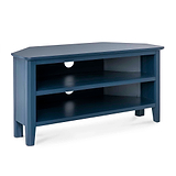 Stirling Blue Corner TV Stand by Roseland Furniture