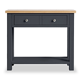 Farrow Charcoal Console Table with storage