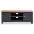 Farrow Charcoal Large 120cm TV Unit Cabinet