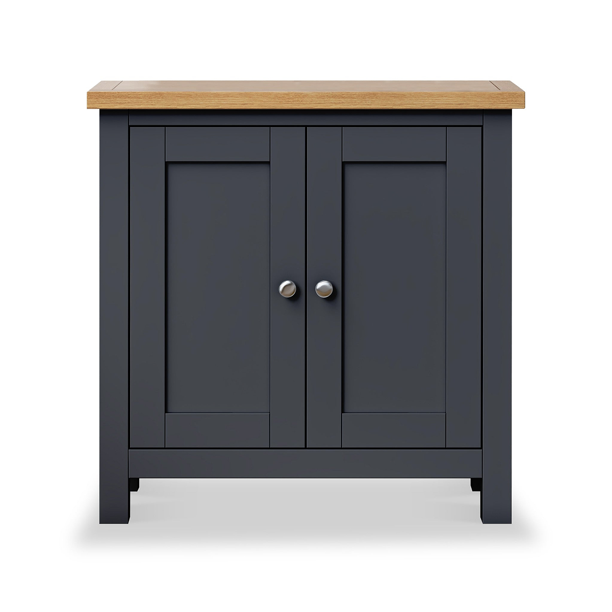 Farrow Charcoal Cupboard from Roseland Furniture - front view
