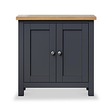 Farrow Charcoal Cupboard from Roseland Furniture - front view