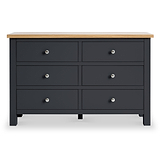 Farrow Charcoal Large Chest of Drawers