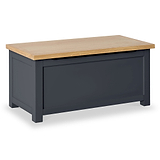 Farrow Charcoal Blanket Box from Roseland Furniture
