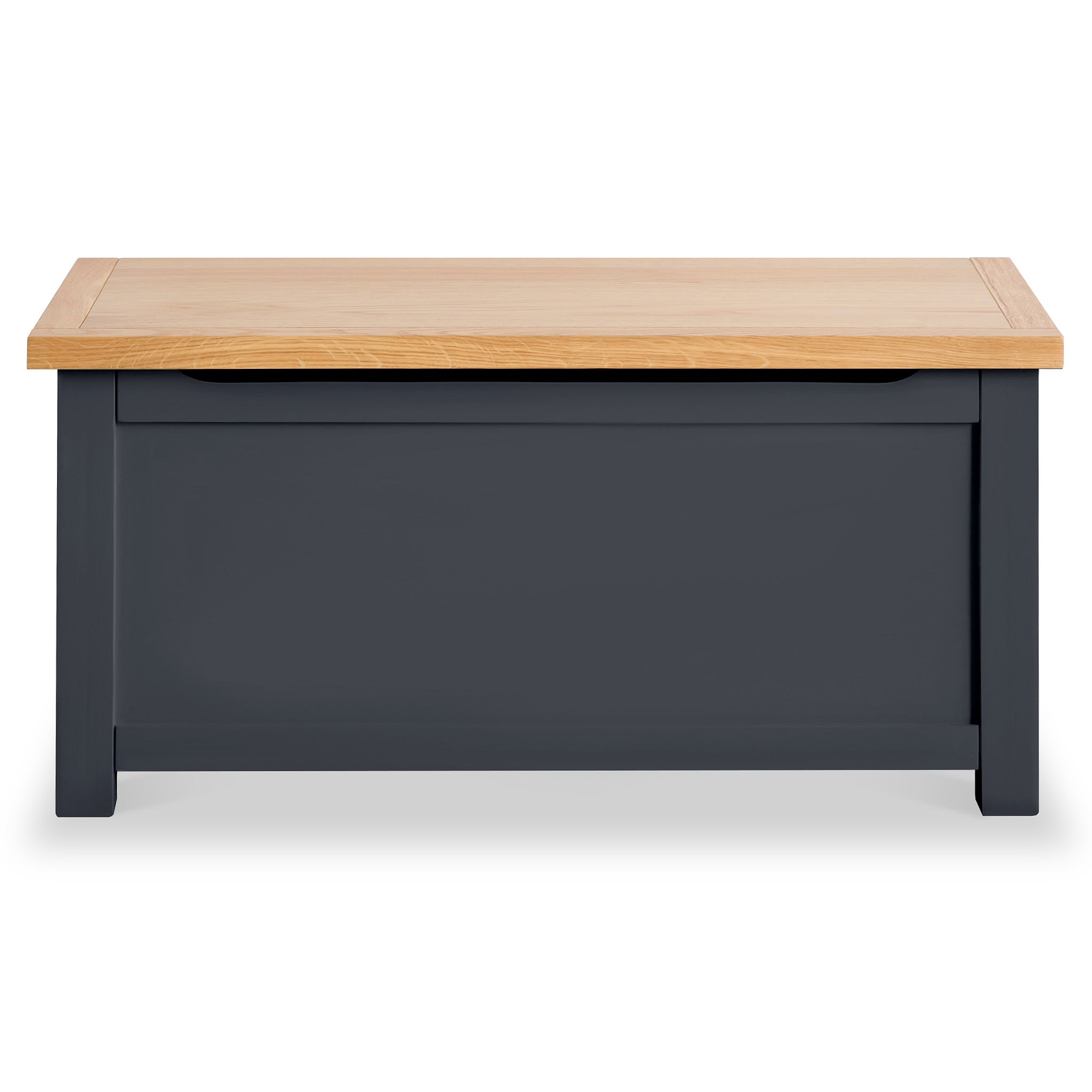 Farrow Charcoal Blanket Box