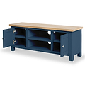 Farrow Navy Blue Large 120cm TV Unit from Roseland