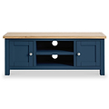 Farrow Navy Blue Large 120cm TV Unit from Roseland