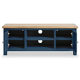 Farrow Navy Blue Large 120cm TV Unit from Roseland