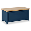 Farrow Navy Blanket Box from Roseland Furniture