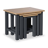 Farrow Charcoal Nest of Tables from Roseland