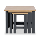 Farrow Charcoal Nest of Tables