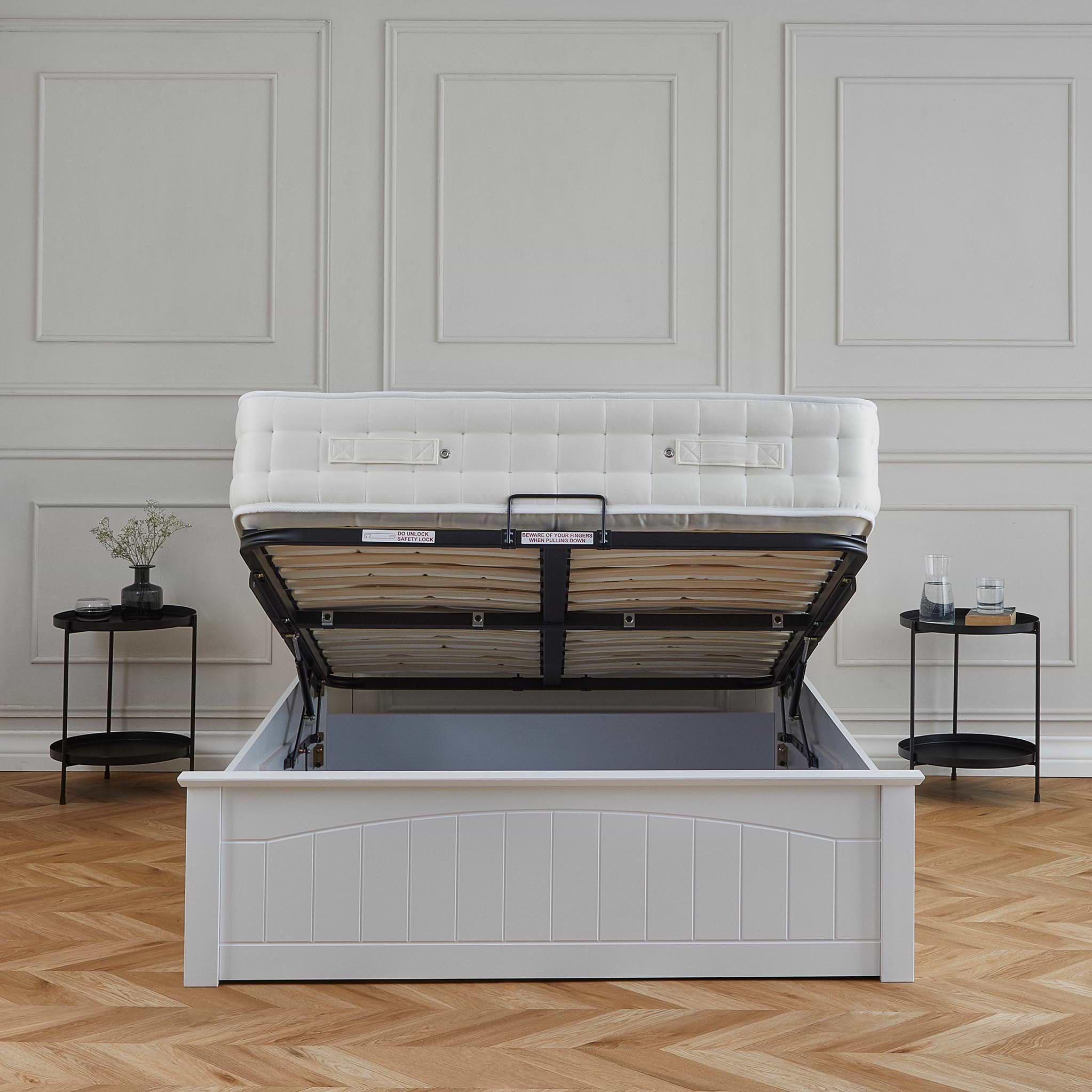 Chiltern White Ottoman Storage Bed