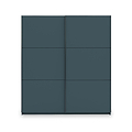 Holland Anthracite 180cm Sliding Double Wardrobe