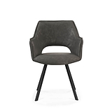 Harley Dining Chair - Grey PU