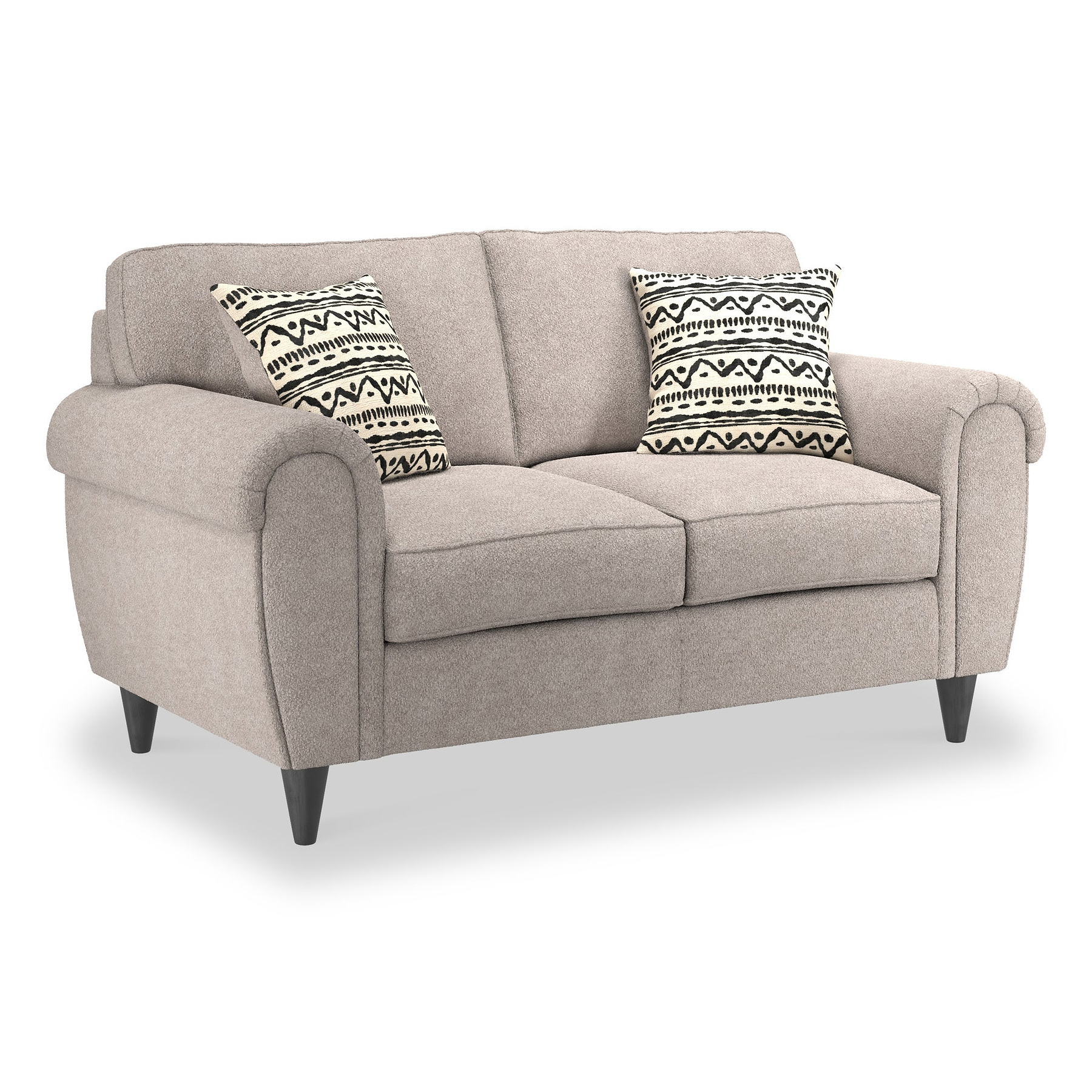 Jessie Mink Boucle 2 Seater Sofa from Roseland Furniture