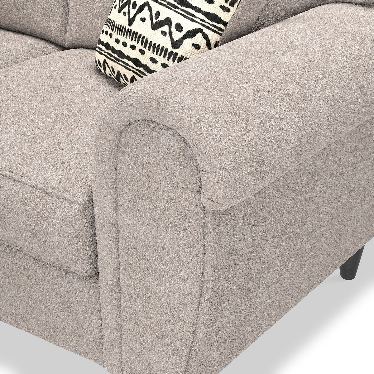 Jessie Mink Boucle 2 Seater Sofa 