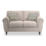 Jessie Mink Boucle 2 Seater Couch
