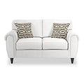 Jessie Ivory Boucle 2 Seater Couch