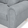 Harry Light Blue 2 Seater Sofa