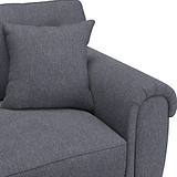 Harry Navy 2 Seater Sofa