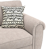 Jessie Mink 3 Seater Sofa 