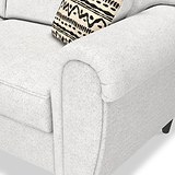 Jessie Ivory 3 Seater Sofa