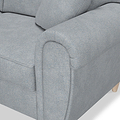 Harry Light Blue 3 Seater Sofa 