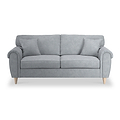 Harry Light Blue 3 Seater Couch 