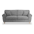 Harry Dark Grey 3 Seater Sofa by Roseland Furniture