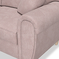 Harry Mauve 3 Seater Sofa