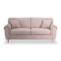 Harry Mauve 3 Seater Couch