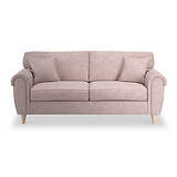 Harry Mauve 3 Seater Couch