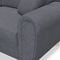 Harry Navy 3 Seater Sofa