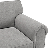Jessie Grey Snuggle Armchair