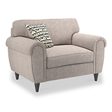 Jessie Mink Snuggle Armchair from Roseland Furniture