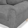 Harry Dark Grey Snuggle Armchair
