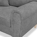 Harry Dark Grey Snuggle Armchair