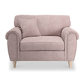 Harry Mauve Snuggle Living Room Chair