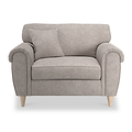 Harry Natural Snuggle Living Room Chair