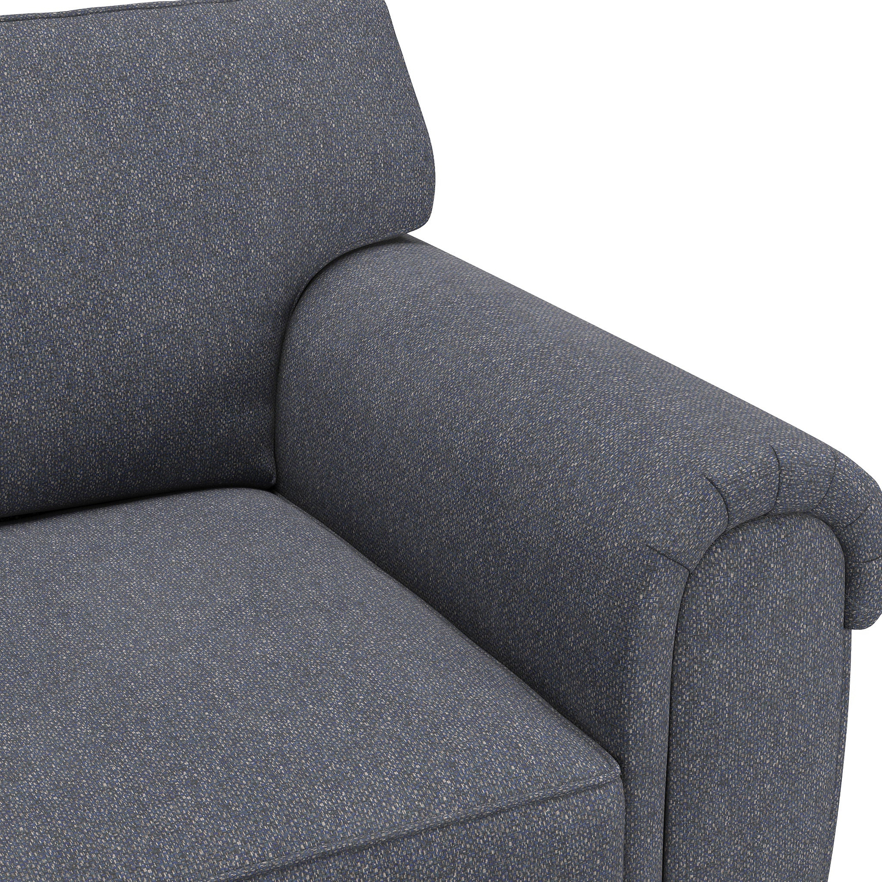 Harry Navy Snuggle Armchair