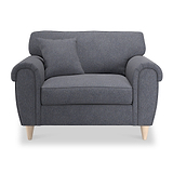 Harry Navy Snuggle Living Room Chair