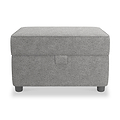 Jessie Grey Small Storage Pouffe