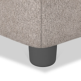 Jessie Mink Small Storage Footstool 