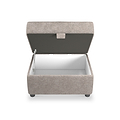 Jessie Mink Small Storage Footrest