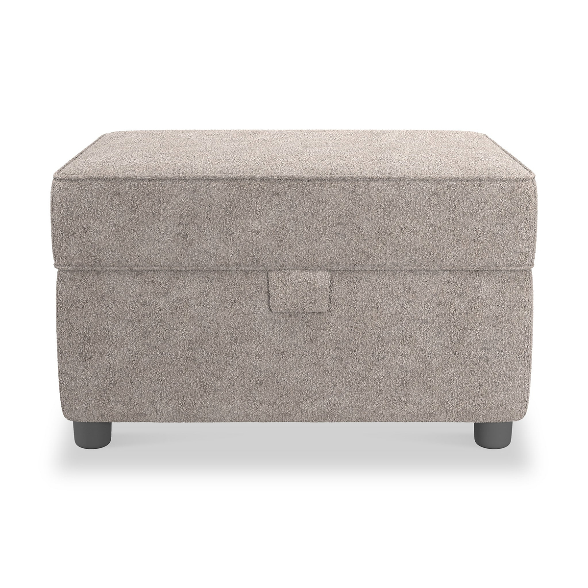 Jessie Mink Small Storage Footstool 