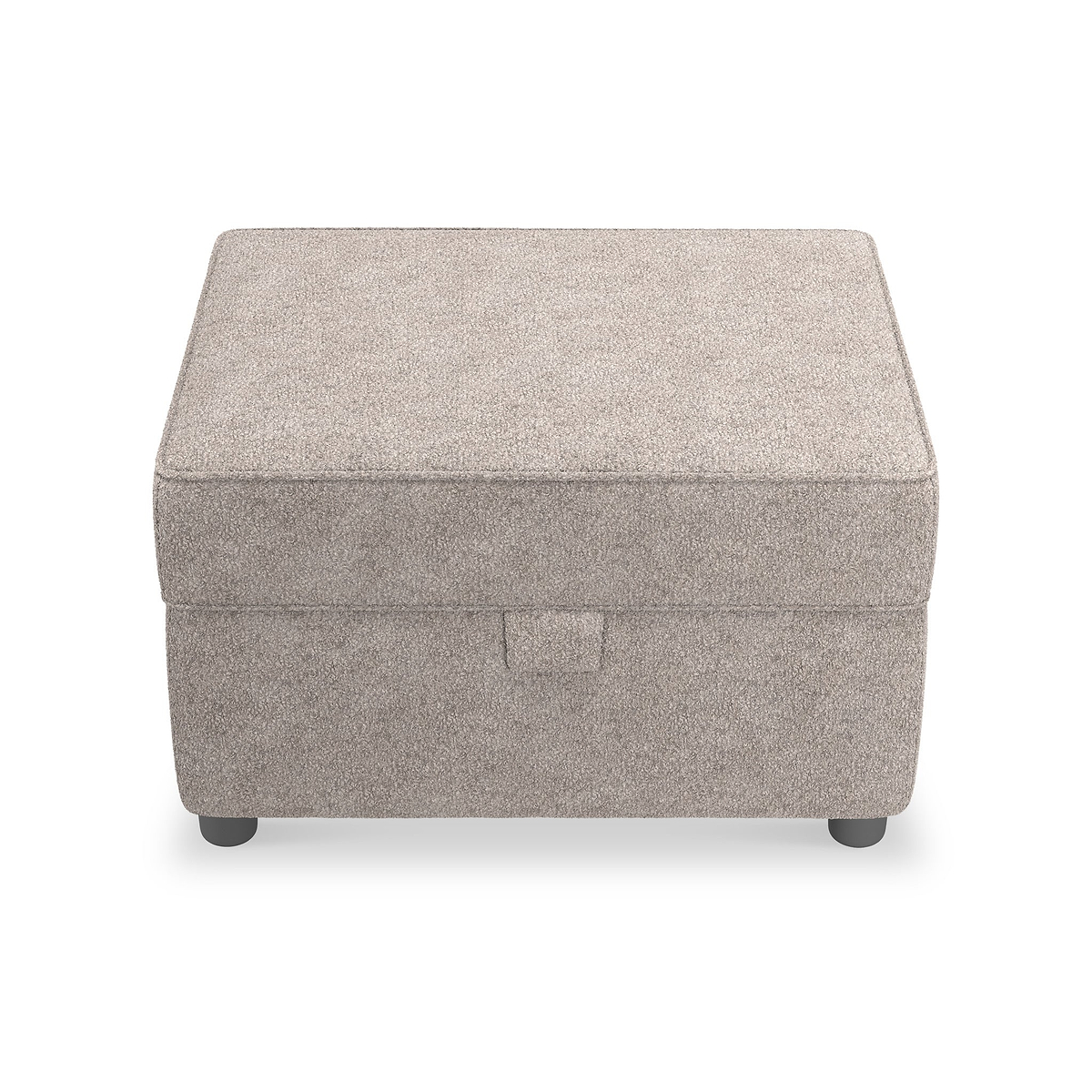 Jessie Mink Small Storage Pouffe 