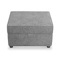Harry Dark Grey Small Storage Footstool