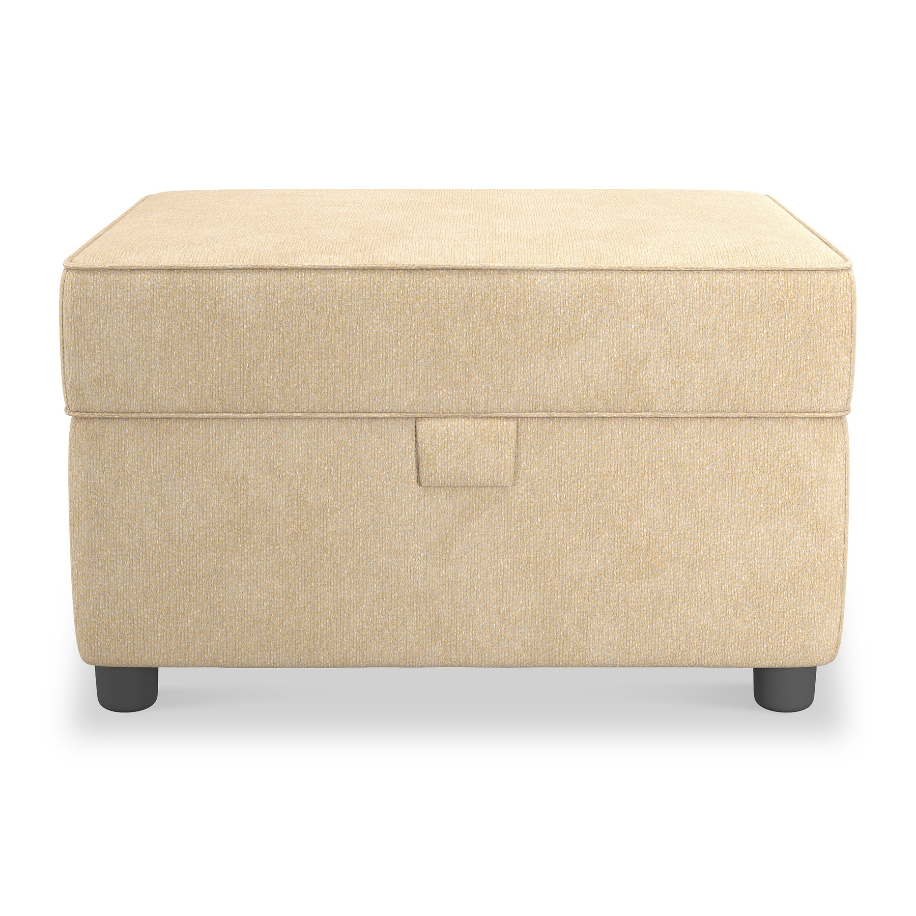 Harry Yellow Small Storage Footstool