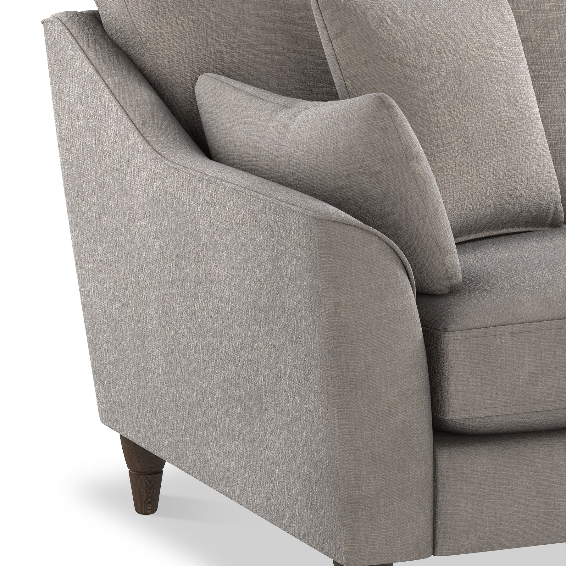 Charice Fog Grey 3 Seater Sofa