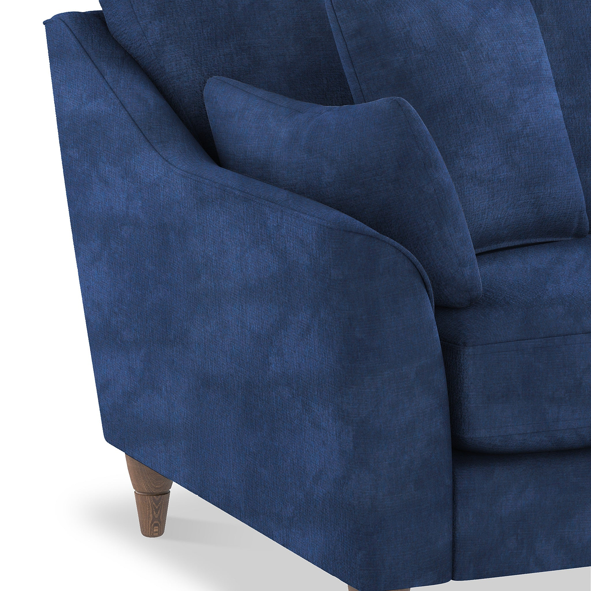Charice Navy 3 Seater Sofa
