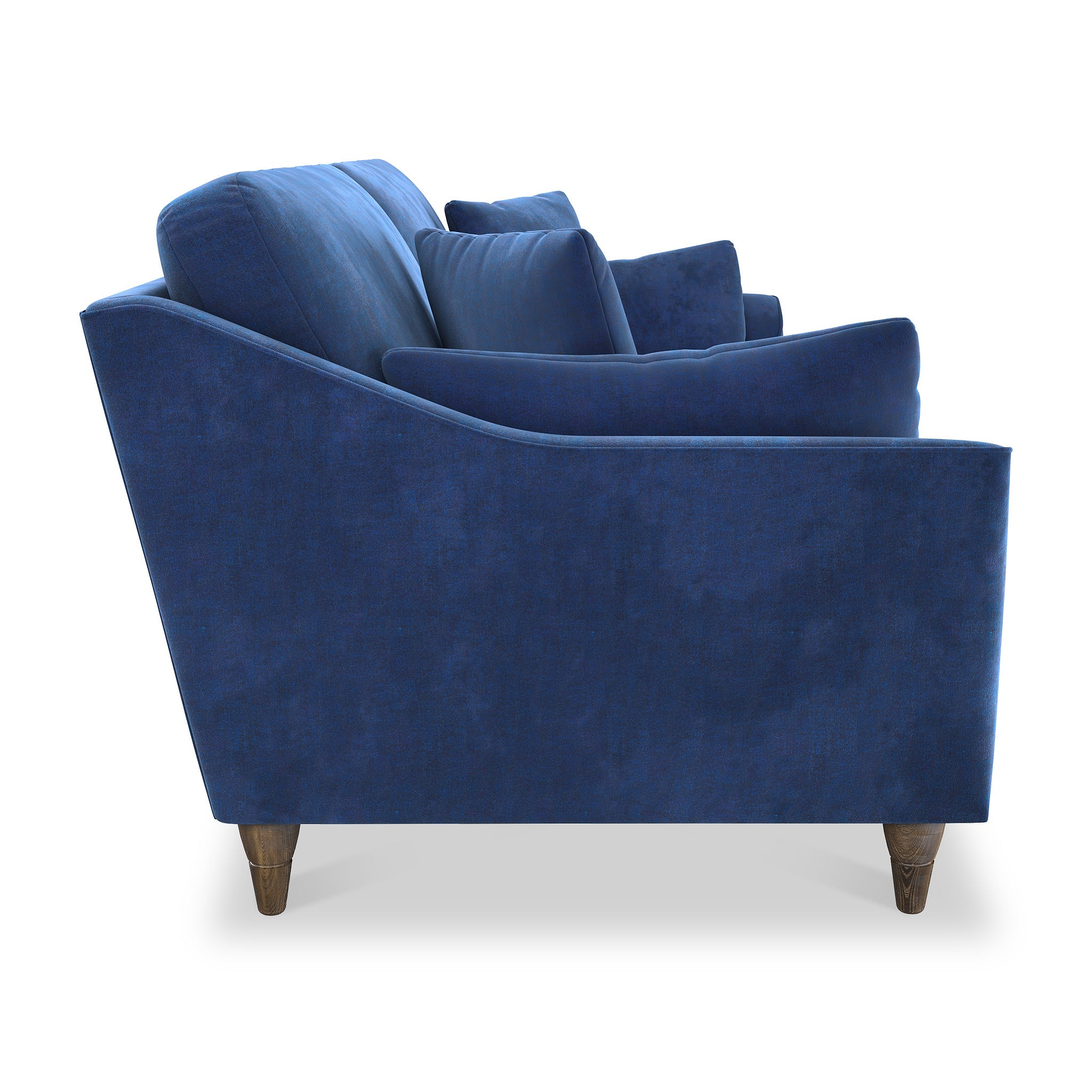 Charice Navy 3 Seater Sofa